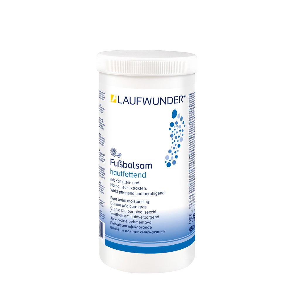 Laufwunder Foot balm hautfettend, balzamas sausai pėdų odai, 450 ml (be dozatoriaus)