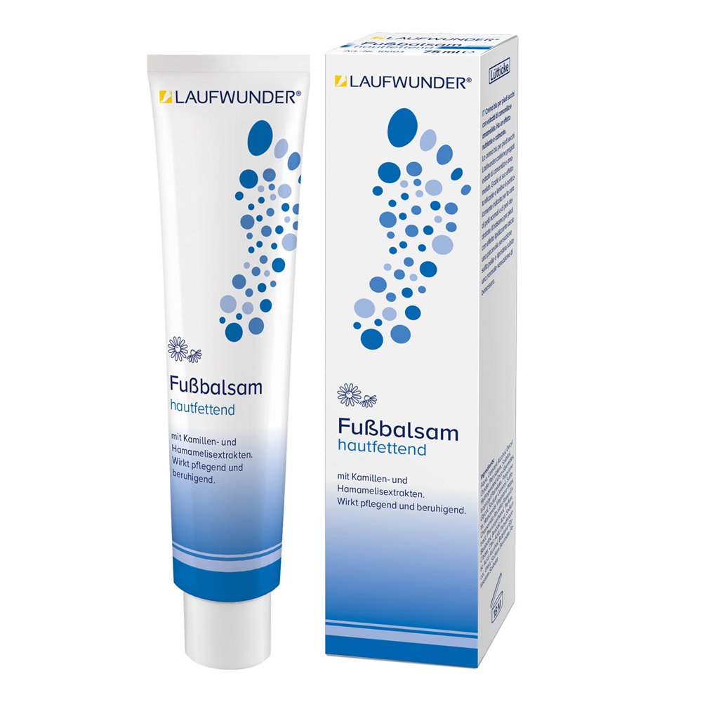 Laufwunder Foot balm hautfettend, balzamas sausai pėdų odai, 75 ml