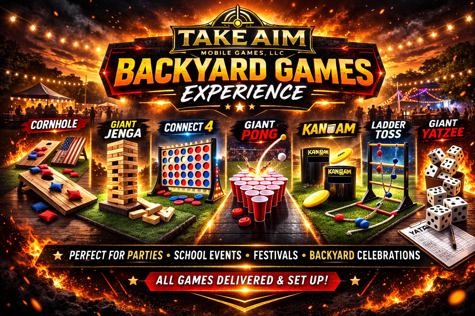 Take Aim Backyard Games