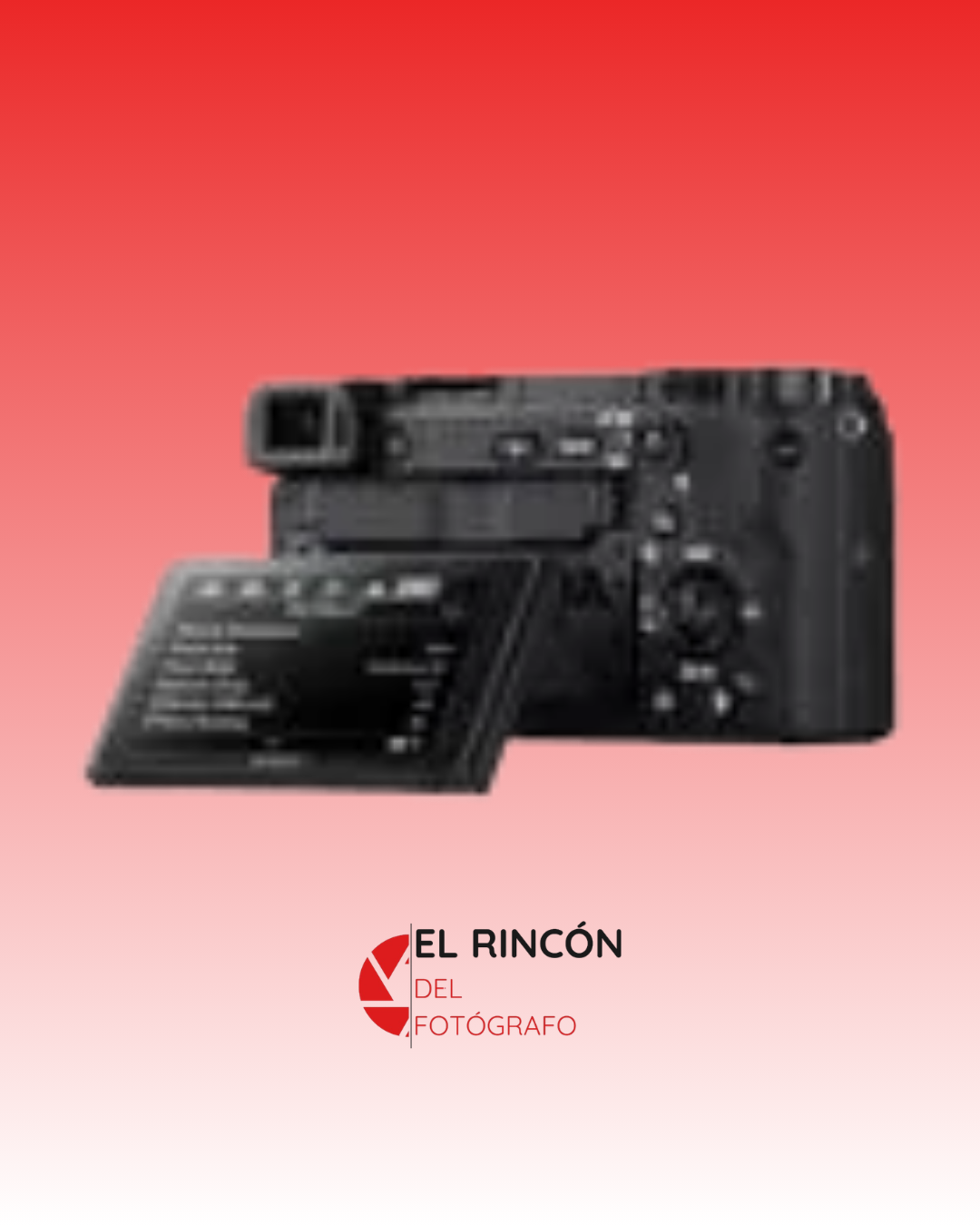 Sony Alpha A6400 + Lente 16-50mm