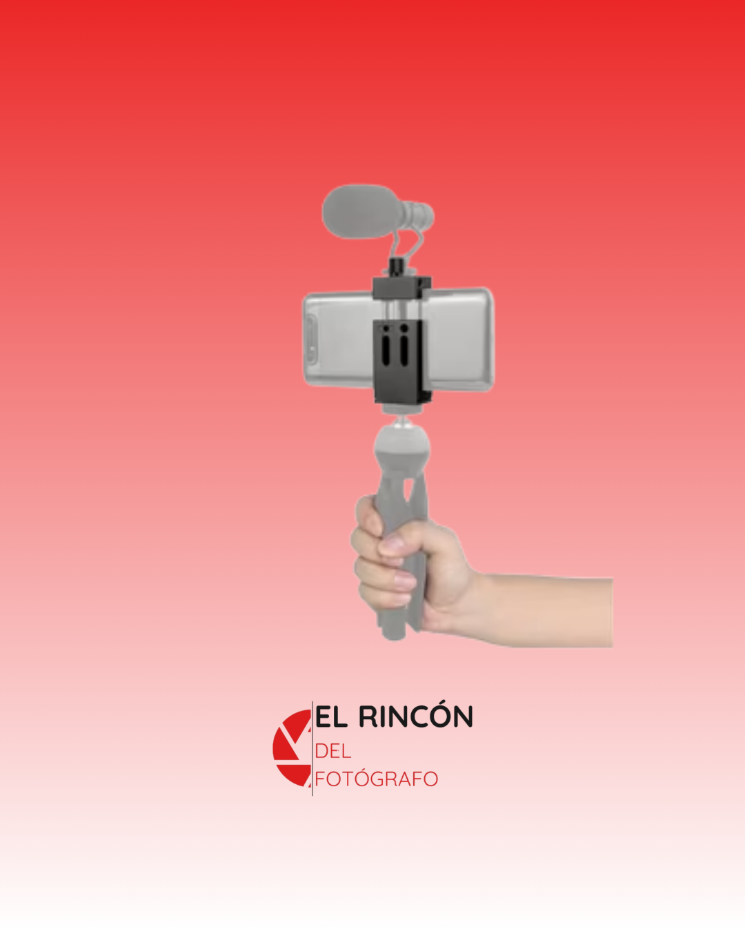 Porta Celular con zapata fría de Metal