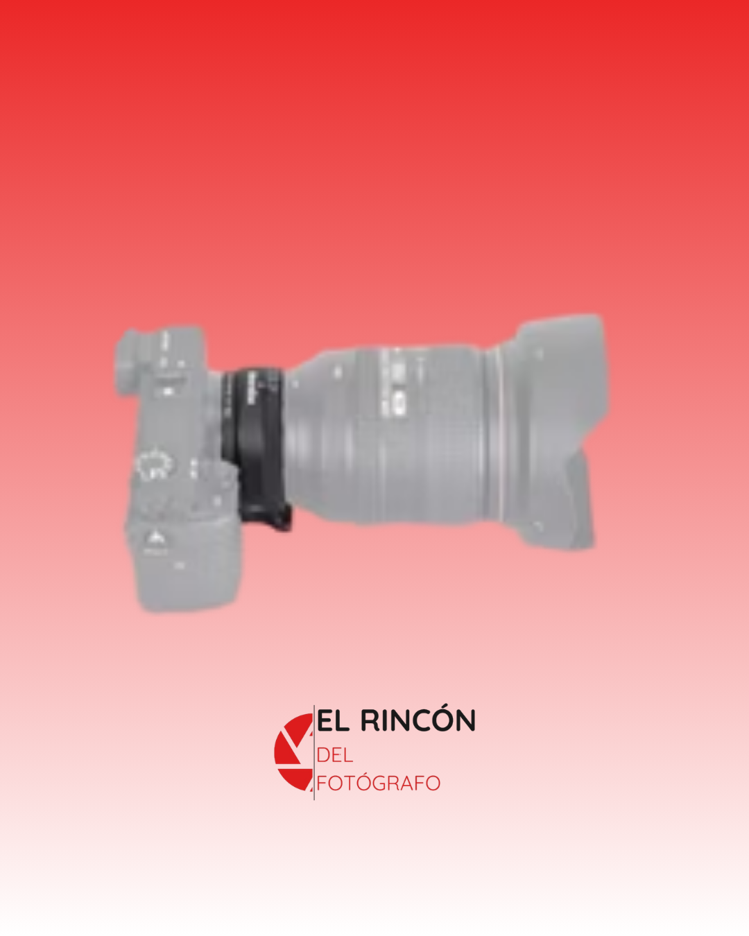 Adaptador Commlite CM-NF-NEX, lentes Nikon F en camaras Sony E