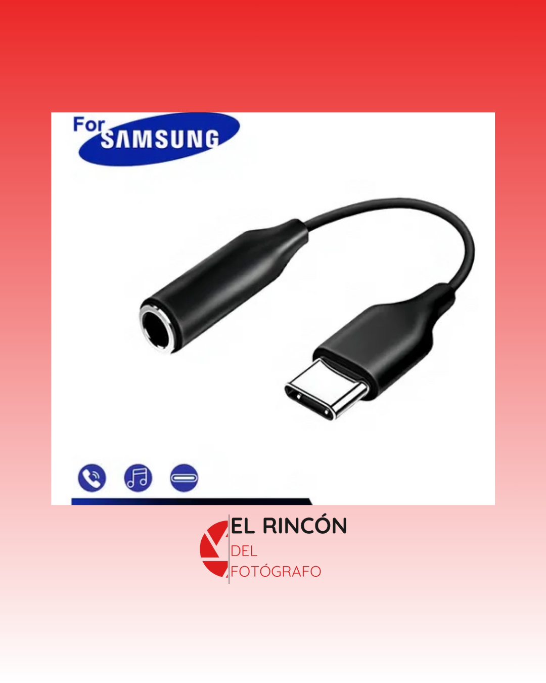 Adaptador Audio Usb Tipo C A Plug Jack 3.5mm Para Tipo C