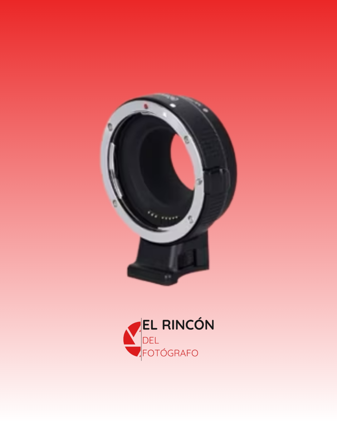 Adaptador automático Commlite CM-EF-EOSM, Lentes Canon EF en Cámaras Canon M