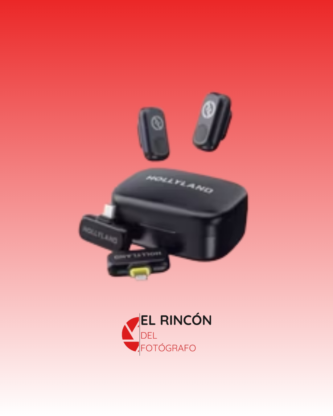 Kit de micrófonos inalámbricos Hollyland LARK A1 Combo