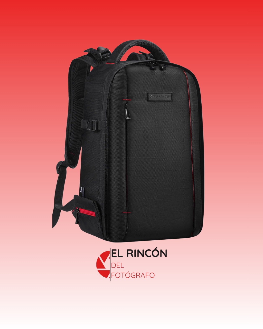 Mochila K&F Concept Beta Backpack, Negro, 18 litros