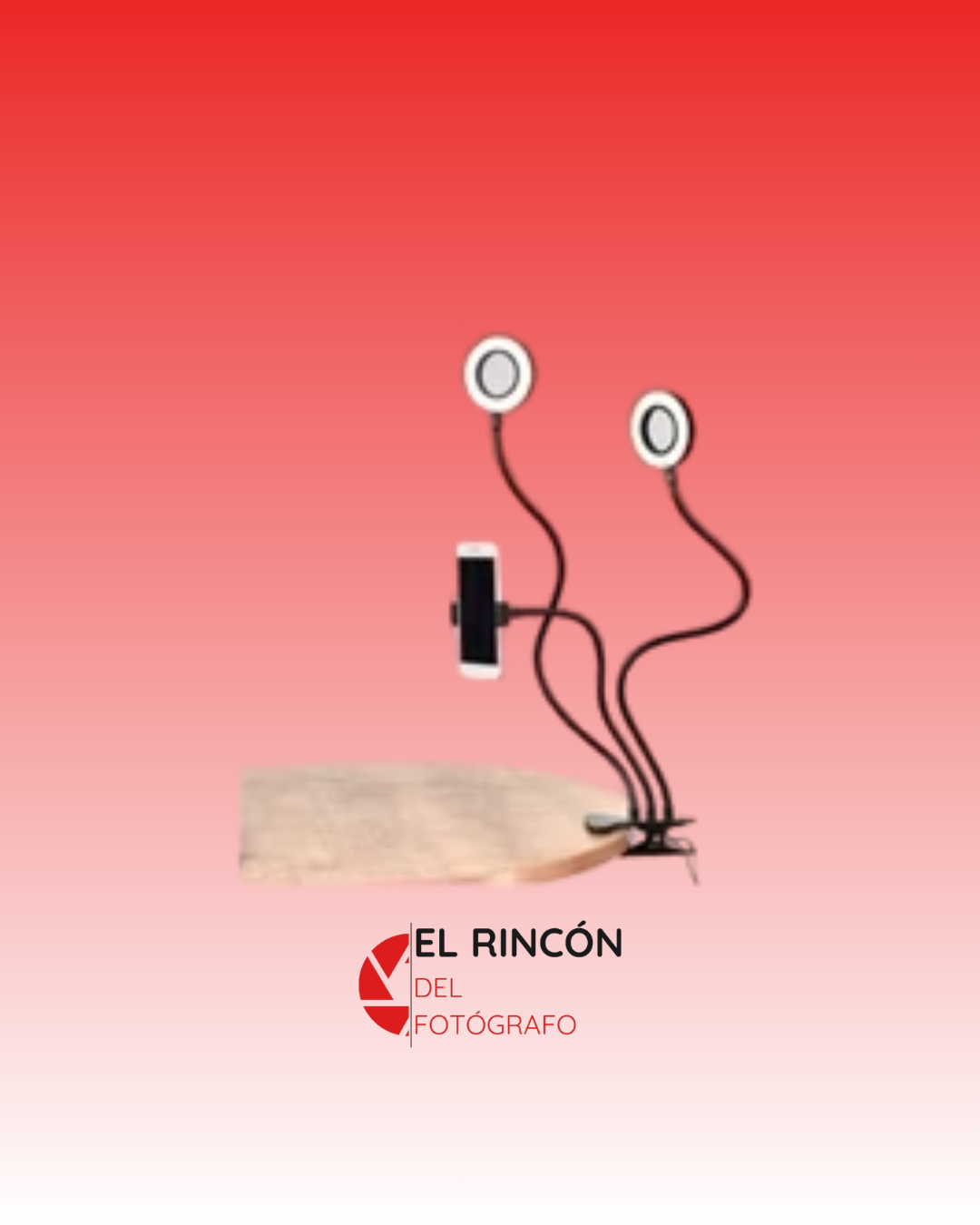 Doble aro de luz LED LR-3i