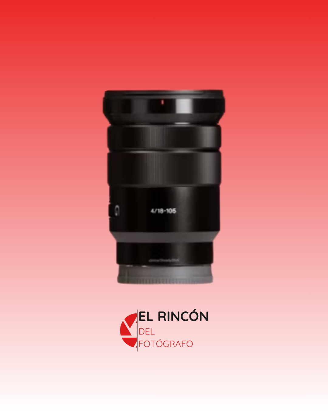 Lente Sony E PZ 18-105mm F4 G OSS