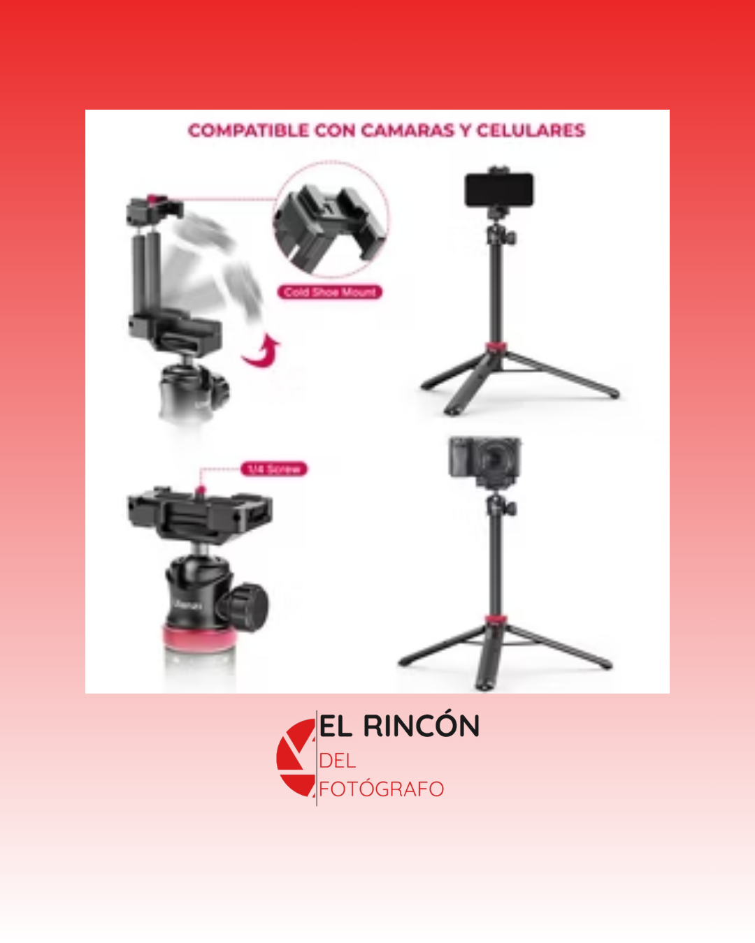 Tripode extendible Ulanzi MT-44, 146.5cm, 1.0kg