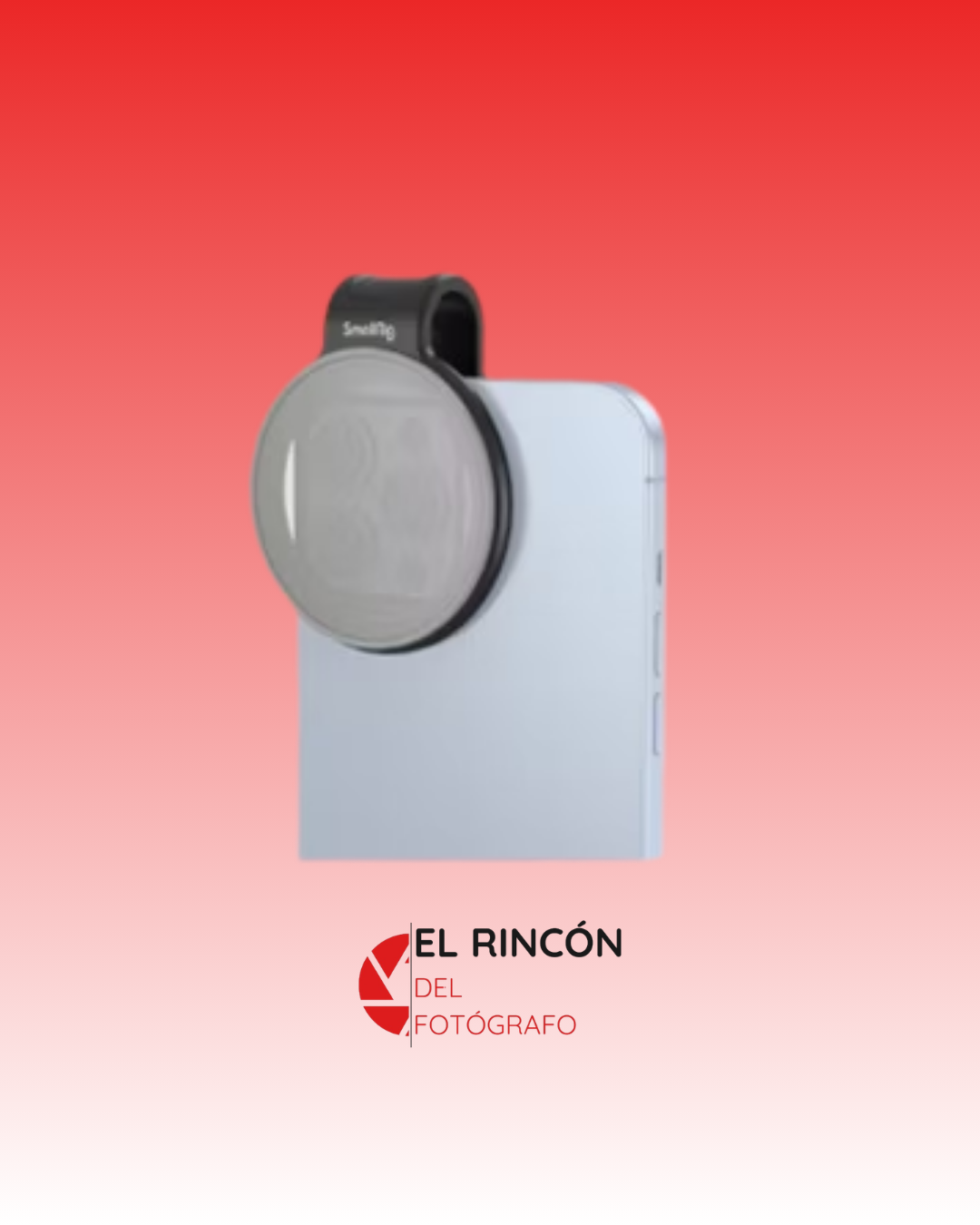 Adaptador de filtros magnéticos SmallRig 3845C de 52mm para celulares