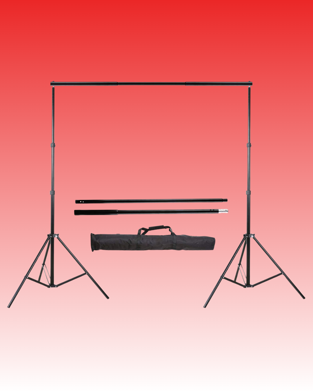 Estructura B017 para fondos, 3m x 3m, 4 secciones, aluminio
