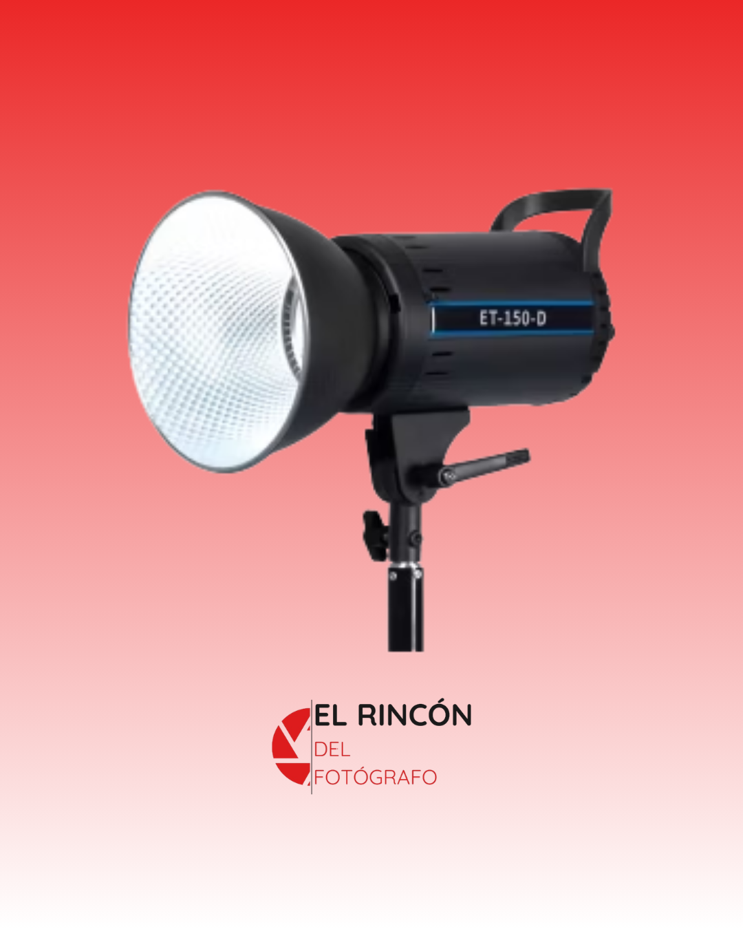 Luz Fría de vídeo profesional ET-150-D 150Watts Combo