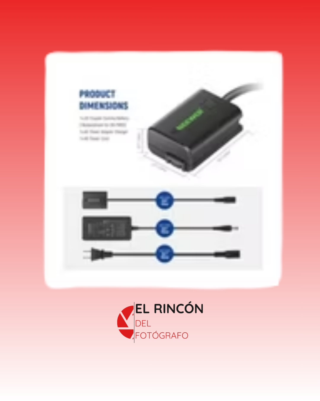 Bateria Hueca NEEWER NT-FW50 ideales para transmisiones en vivo