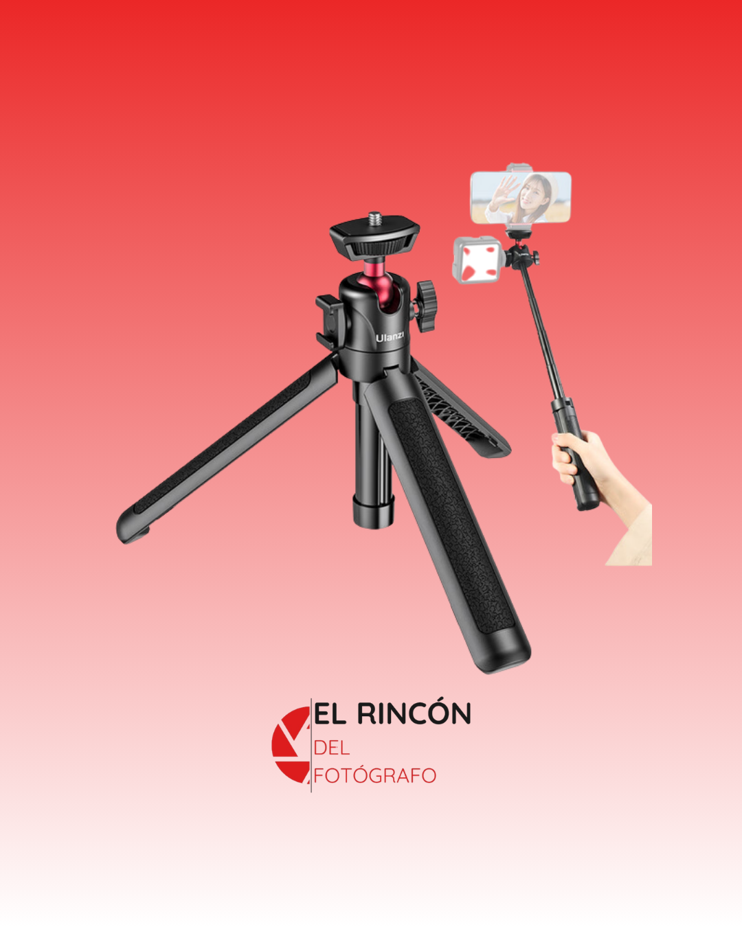 Mini trípode extensible Ulanzi MT-16