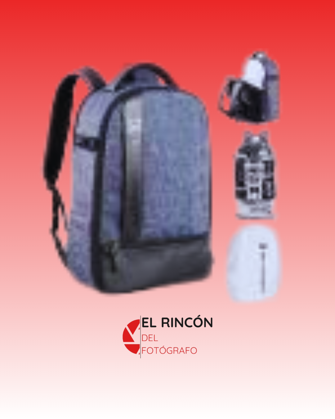 Mochila Beta K&F Concept Backpack DSLR/SLR Color Gris Cap. 18L