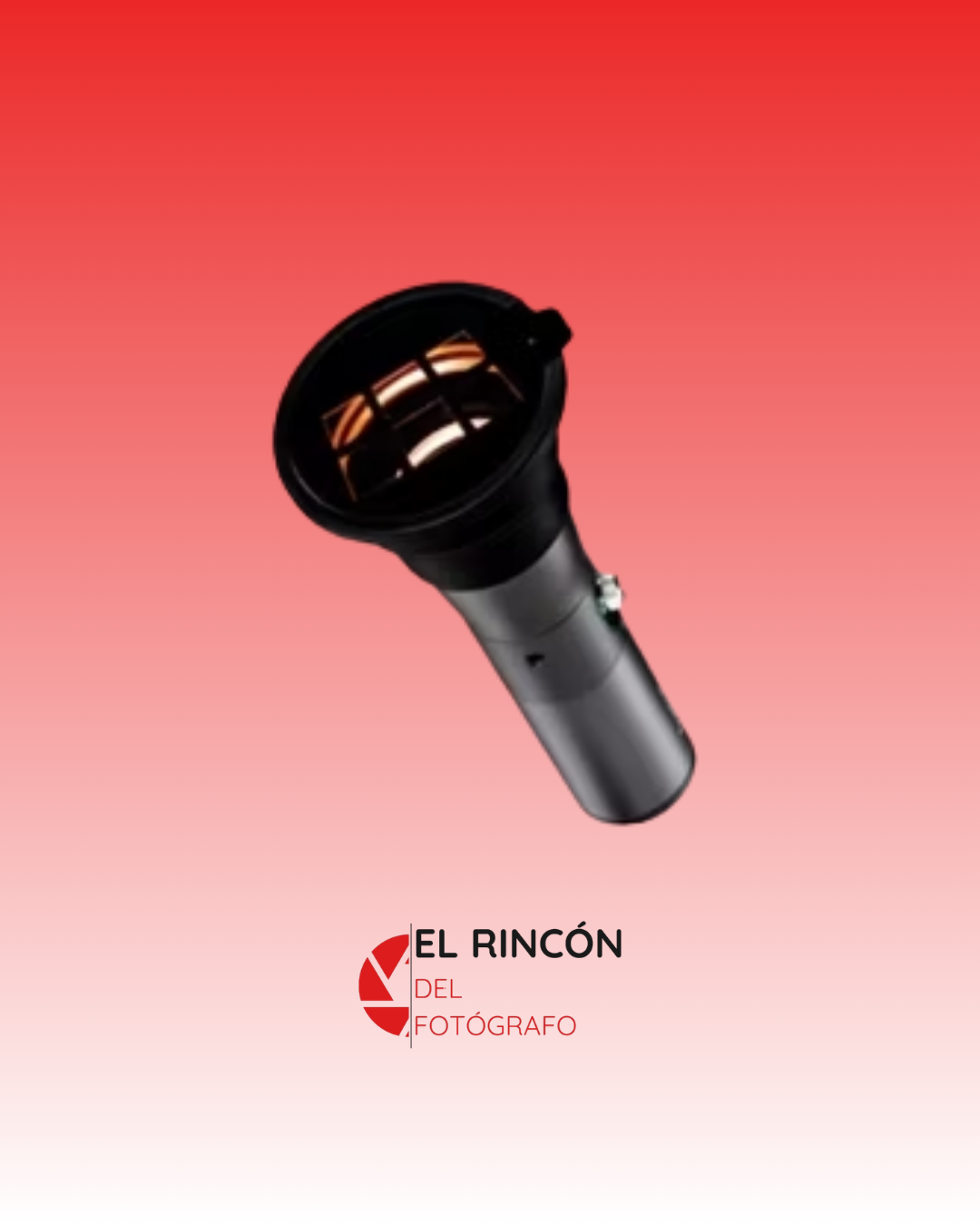 Proyector LED RGB SmallRig RF 10C con kit de patrones para proyección