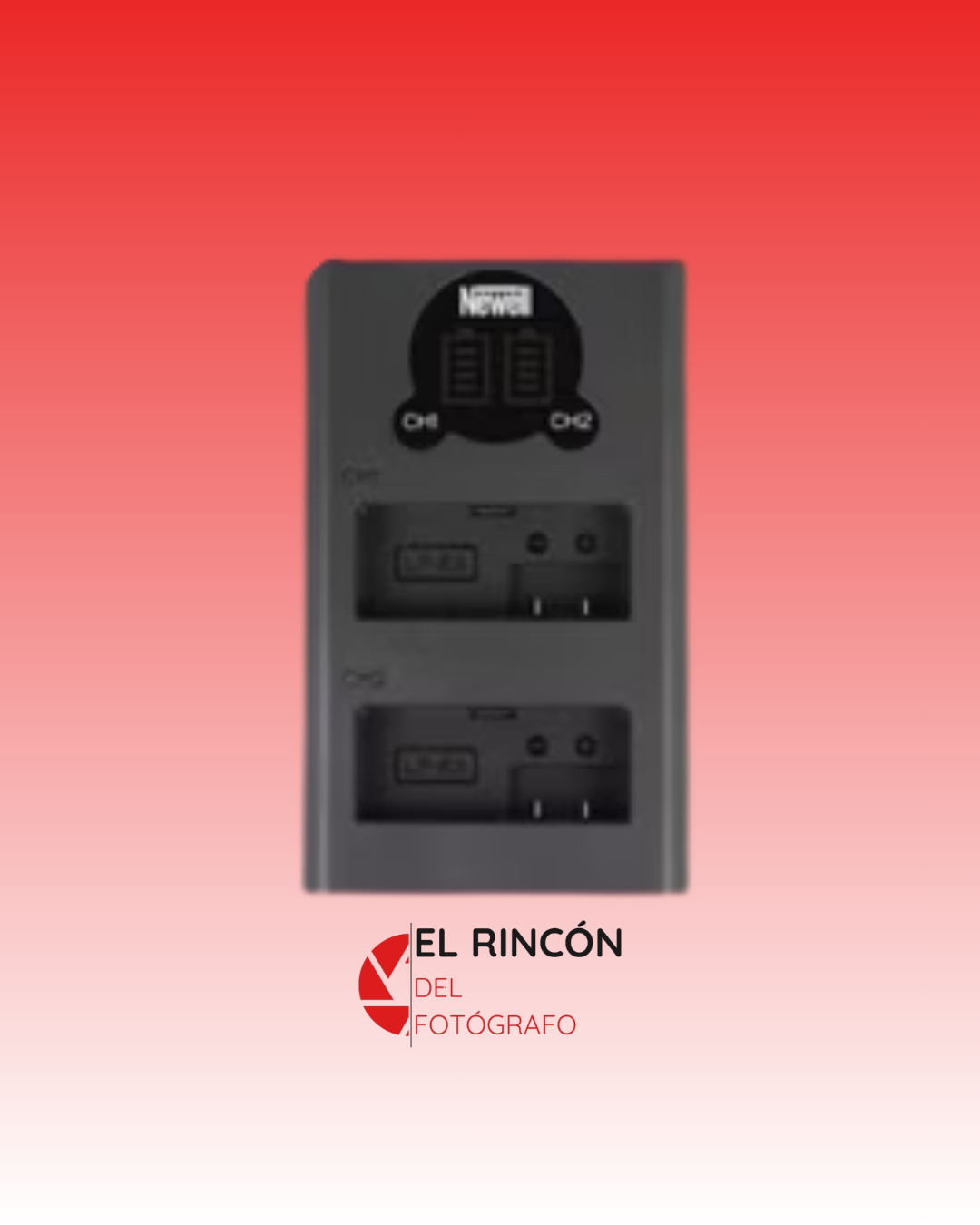 Cargador Doble Newell DL-USB-C para Canon LP-E8
