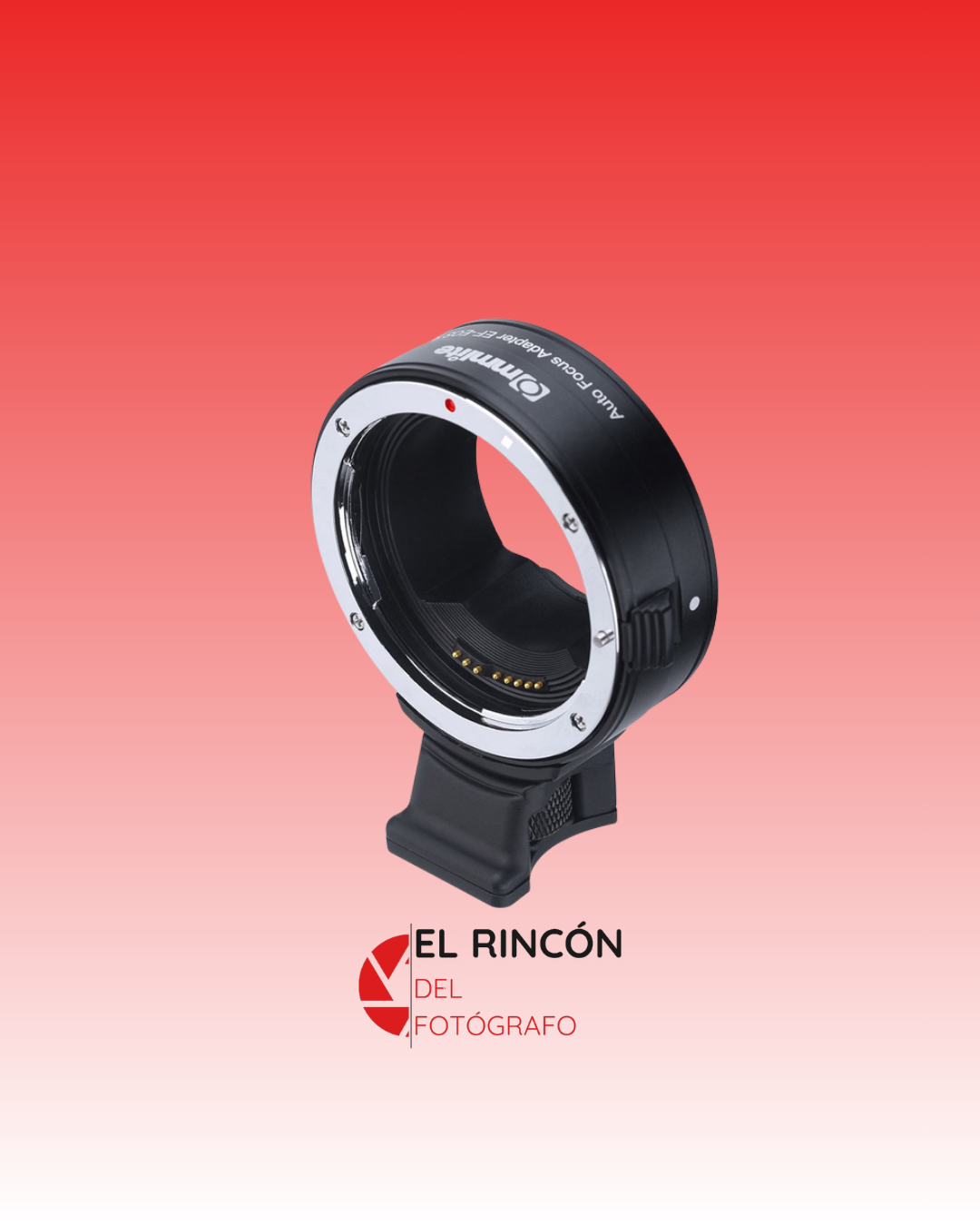 Adaptador automático Commlite CM-EF-EOS R, lentes Canon EF/EF-S en Canon RF