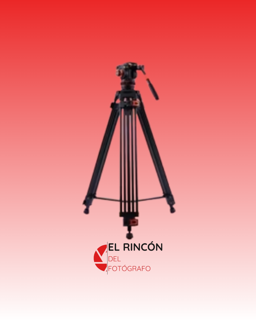 Trípode de Video K&F Concept VA3+BV40 con cabeza fluida, 10kg, 1.91m