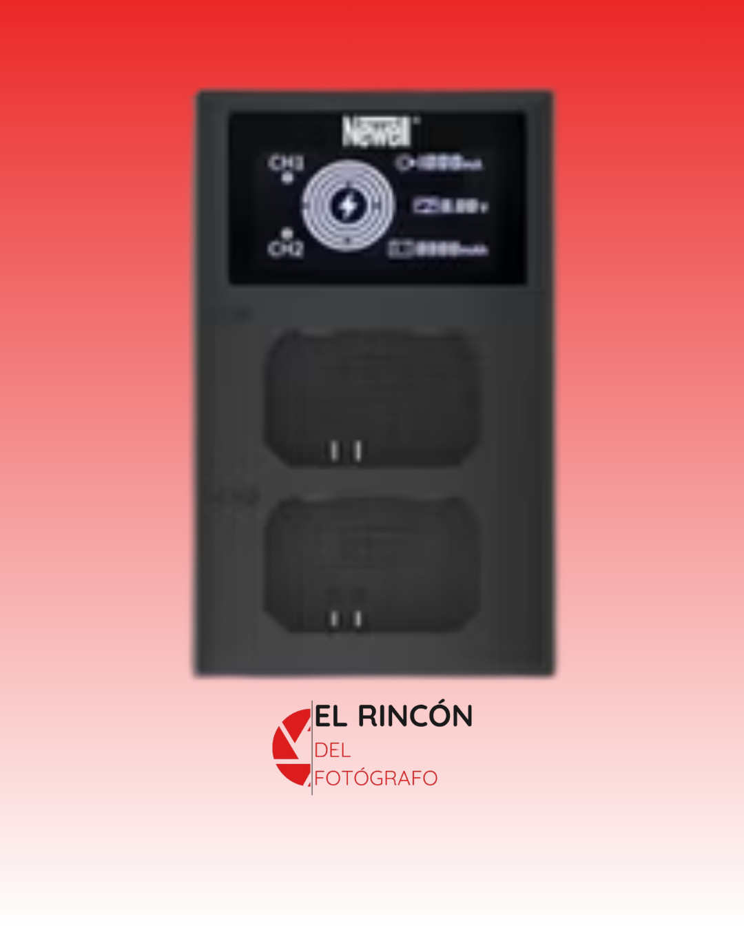 Cargador Doble USB-C Newell FDL-USB-C para Sony NP-FW50