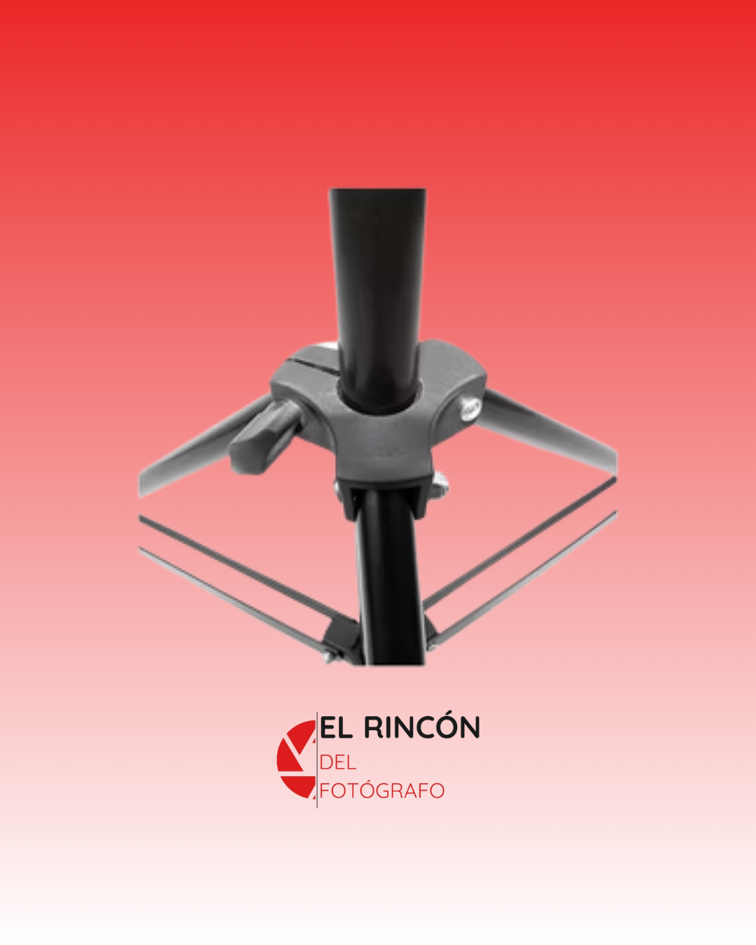 Pedestal de iluminación de 190cm, 3kg de carga, freno de resortes