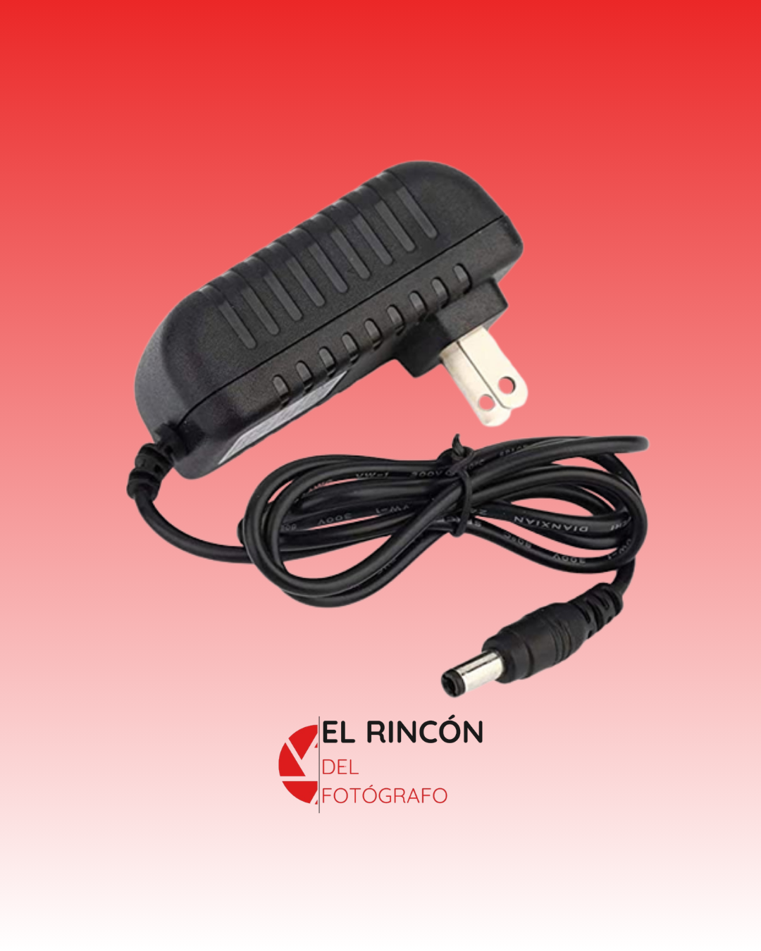 Adaptador Godox AC 12V, 2000mA, para LED170II y similares