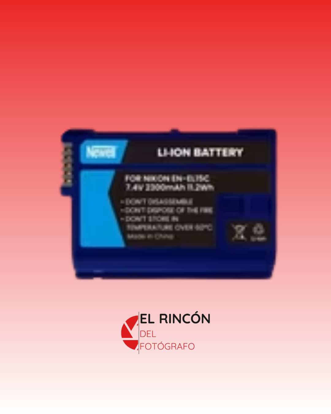 Batería Newell SupraCell Protect EN-EL15C para Nikon