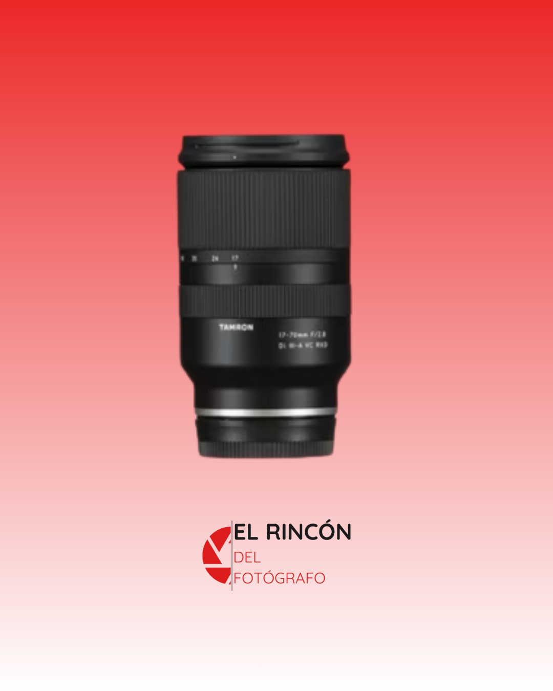 Lente Tamron 17-70mm f/2.8 Di III-A VC RXD para Sony E
