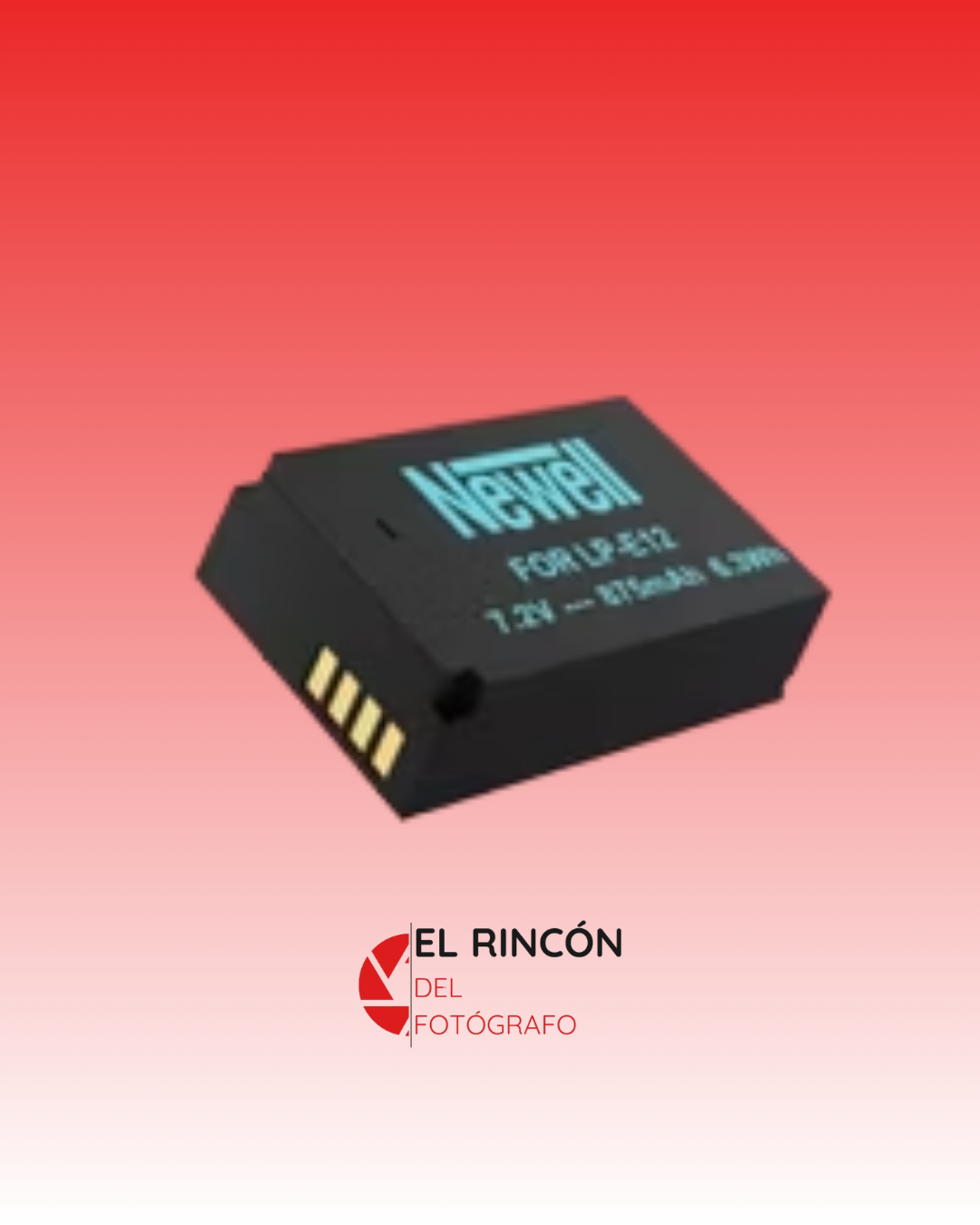 Batería Newell LP-E12, 875mAh, para Canon