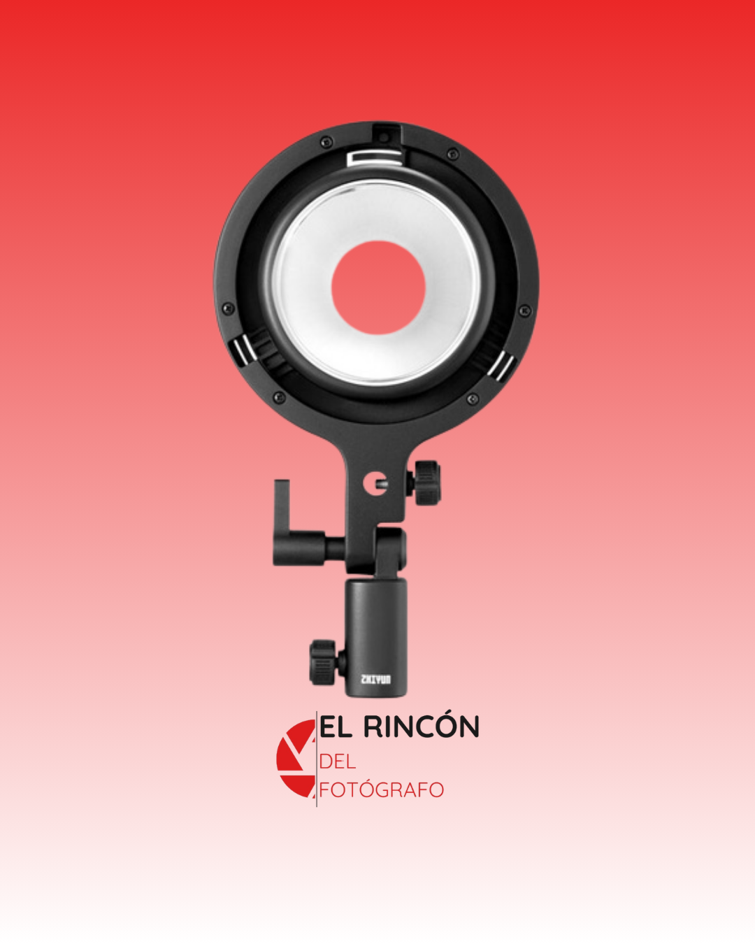 Bracket Zhiyun para Molus X100 a Bowens ZY Mount-B