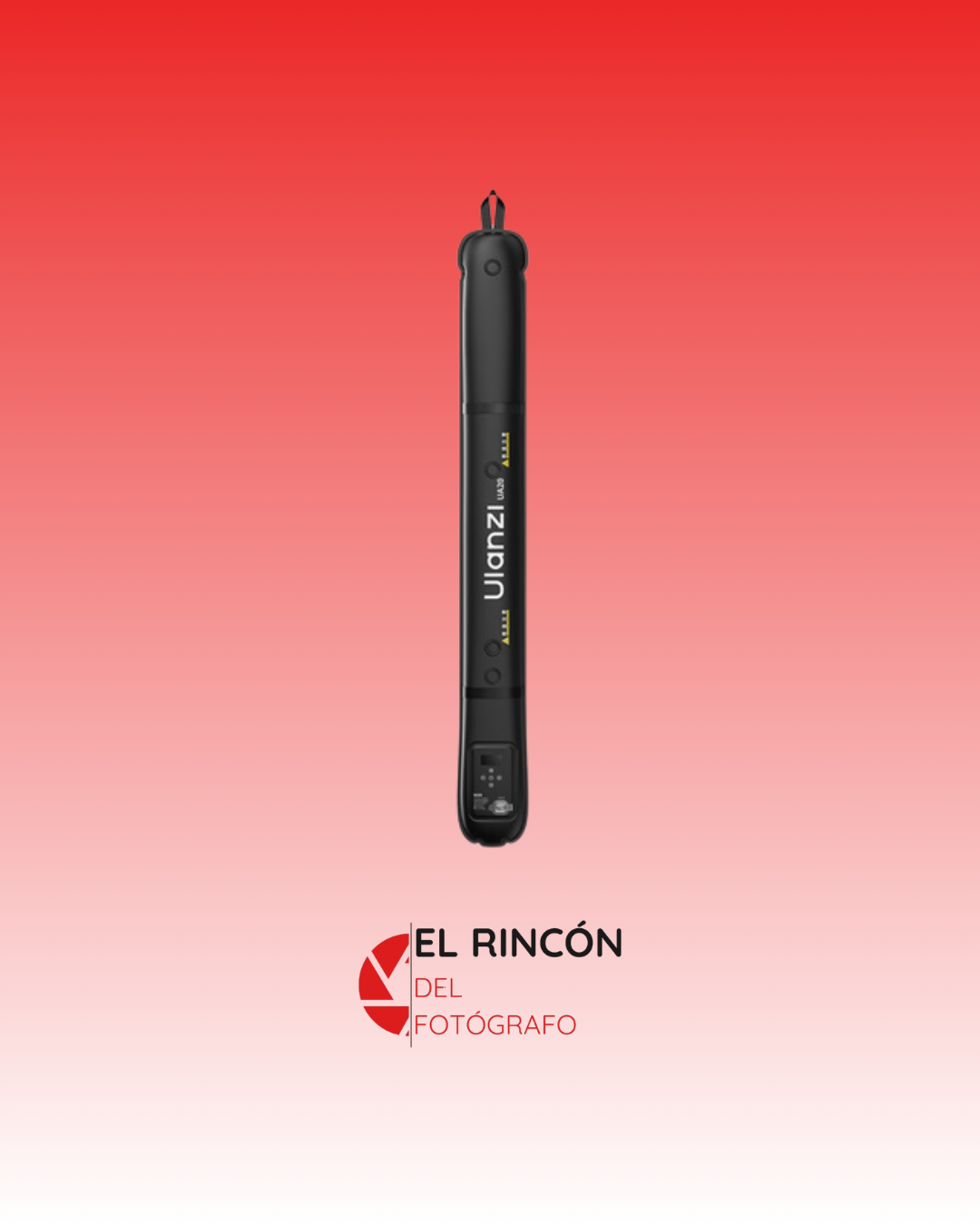 Tubo de Luz LED inflabe Ulanzi UA20 bicolor de 20watts, con batería