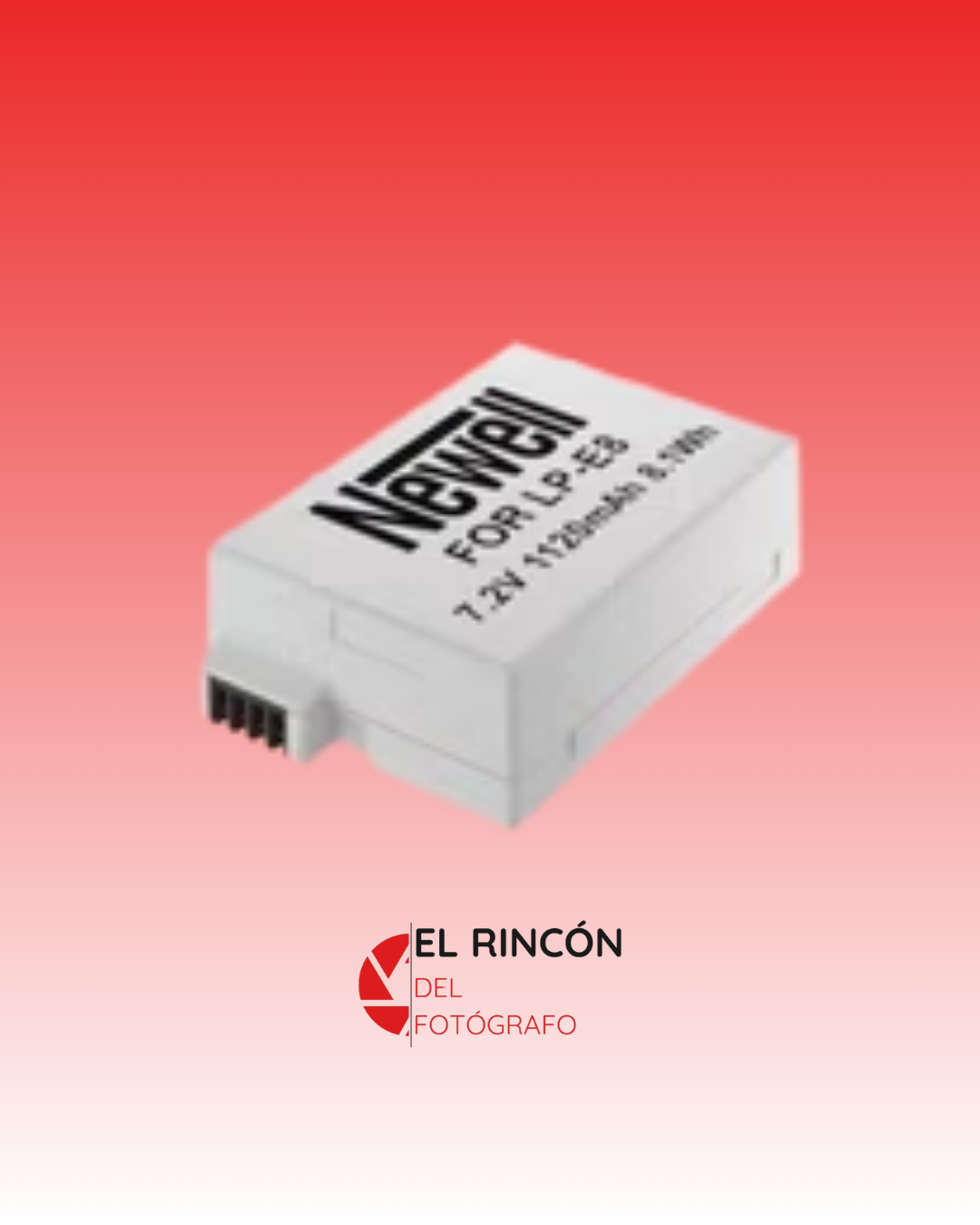 Batería Newell LP-E8, 1120mAh, para Canon
