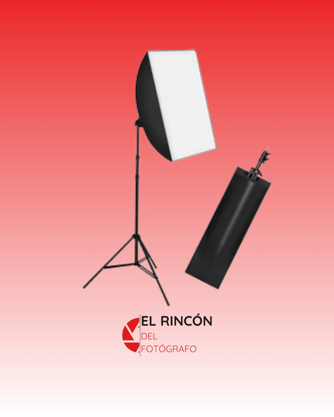 SF40 Kit de Iluminación Softbox 16x16in/40x40cm