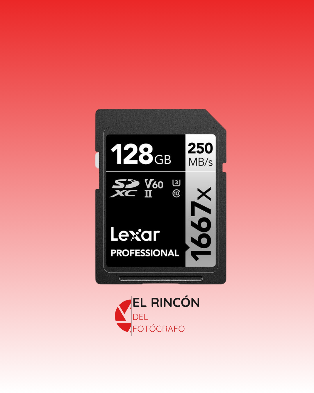 Memoria SD UHS-II 128Gb Lexar SILVER PRO - U3 - V60 - 280mb/s