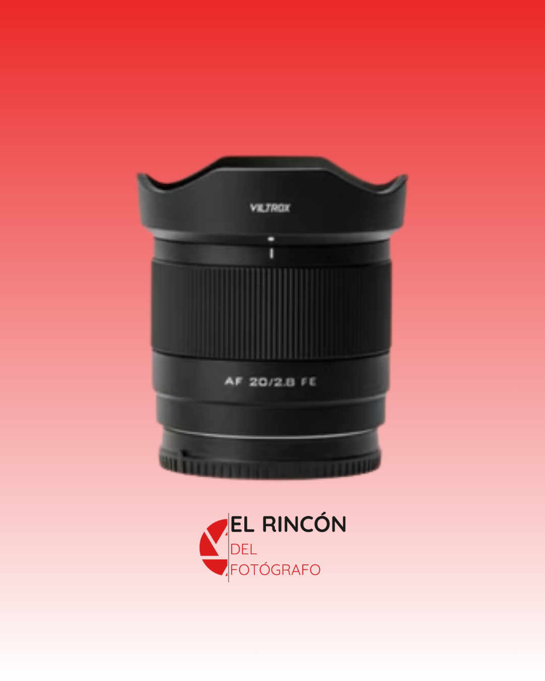 Lente Viltrox AF 20mm f2.8 FE. Full Frame para Sony