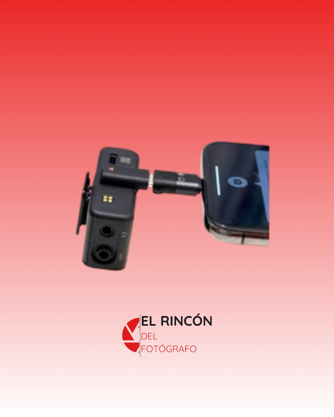 Adaptadores de Teléfono DJI Mic / USB C a puerto Lightning - carga rápida y transferencia de datos para iPhone / PC / Mac / Receptor de micrófono