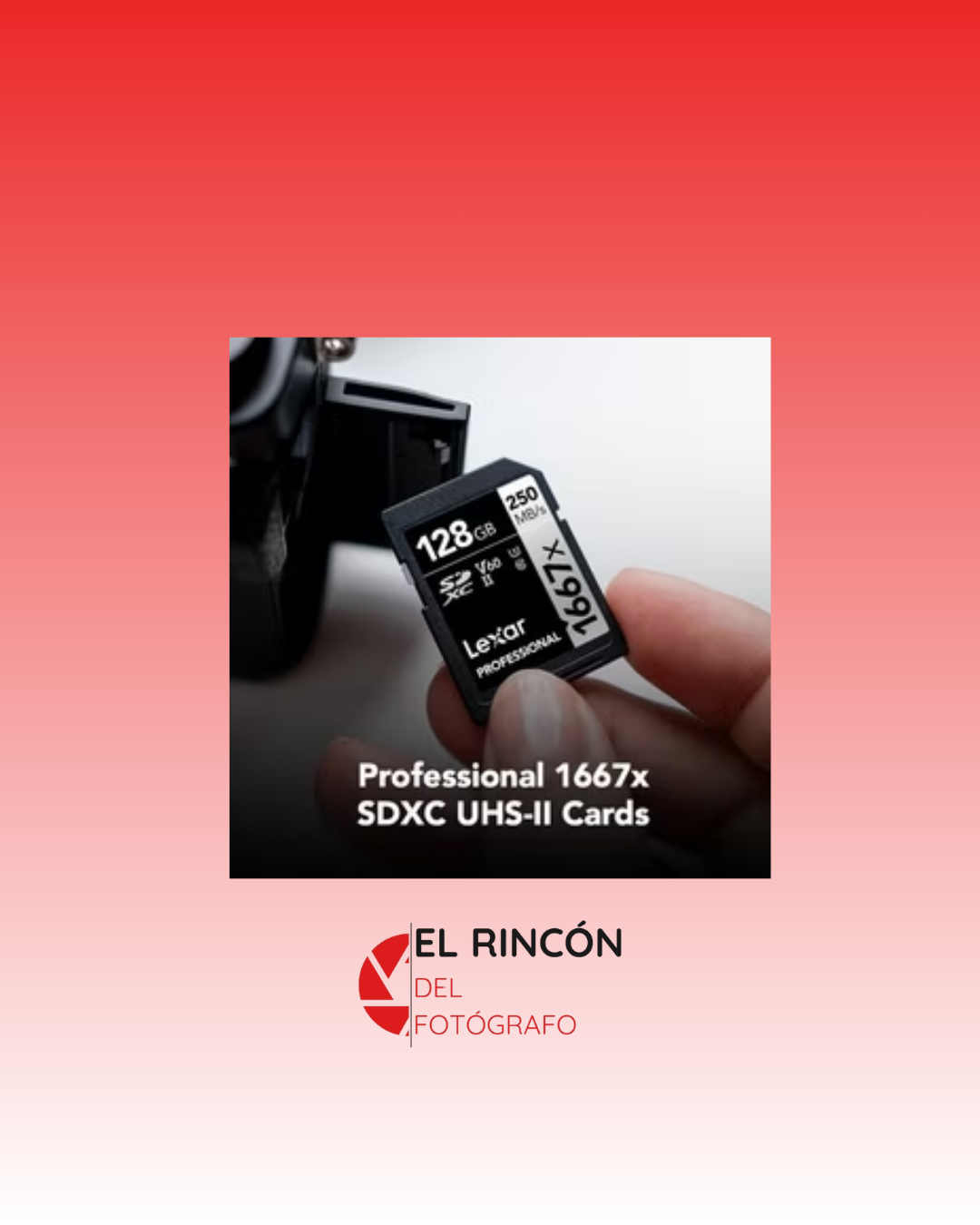 Memoria SD UHS-II 128Gb Lexar SILVER PRO - U3 - V60 - 280mb/s