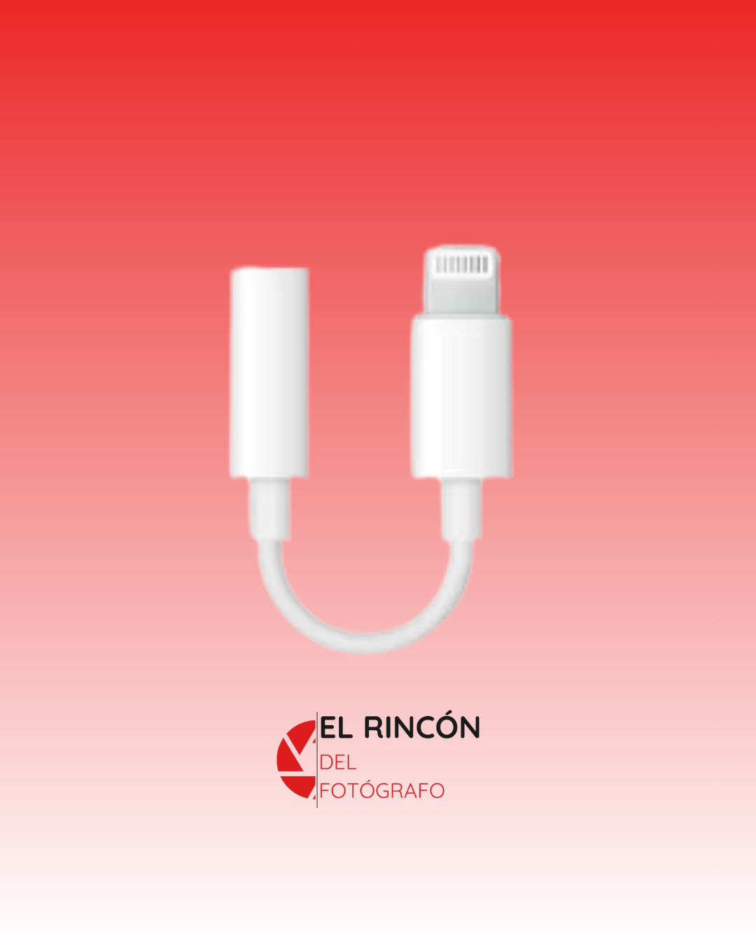 ADAPTADOR CONVERTIDOR LIGHTNING A JACK 3.5MM