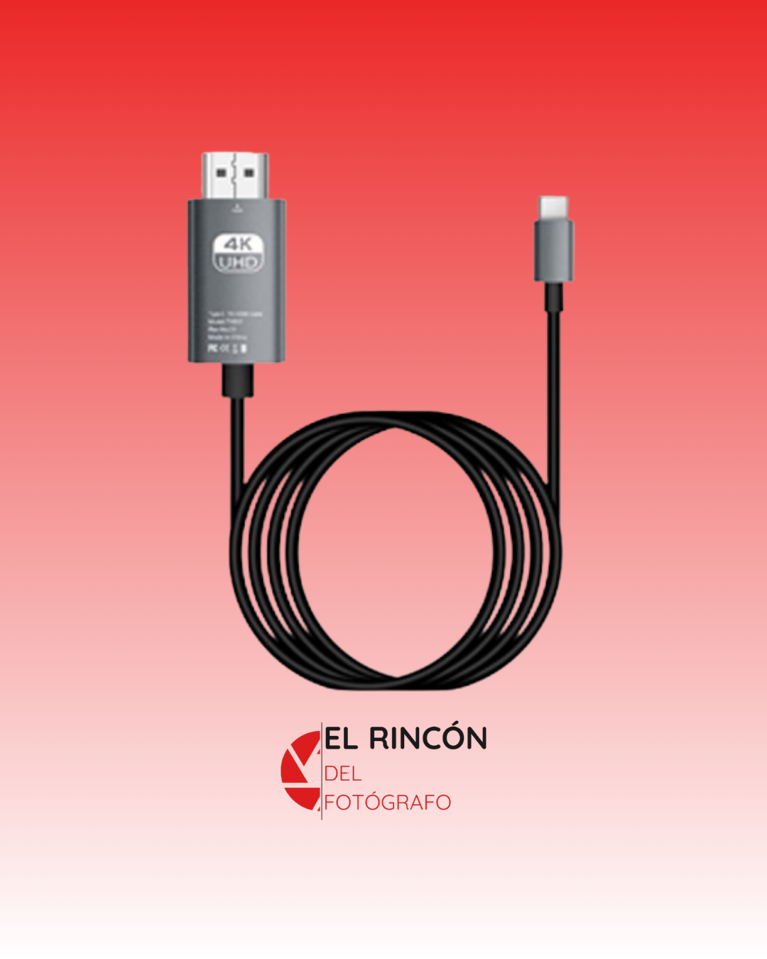 Cable 4k 60Hz HDMI a USB-C , 2m