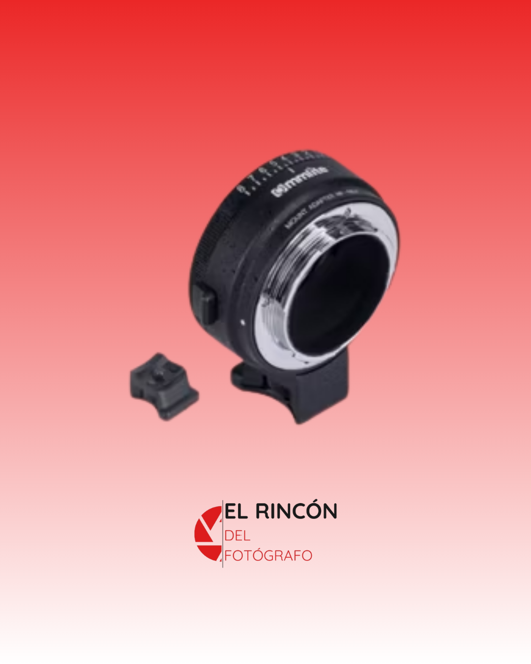 Adaptador Commlite CM-NF-NEX, lentes Nikon F en camaras Sony E