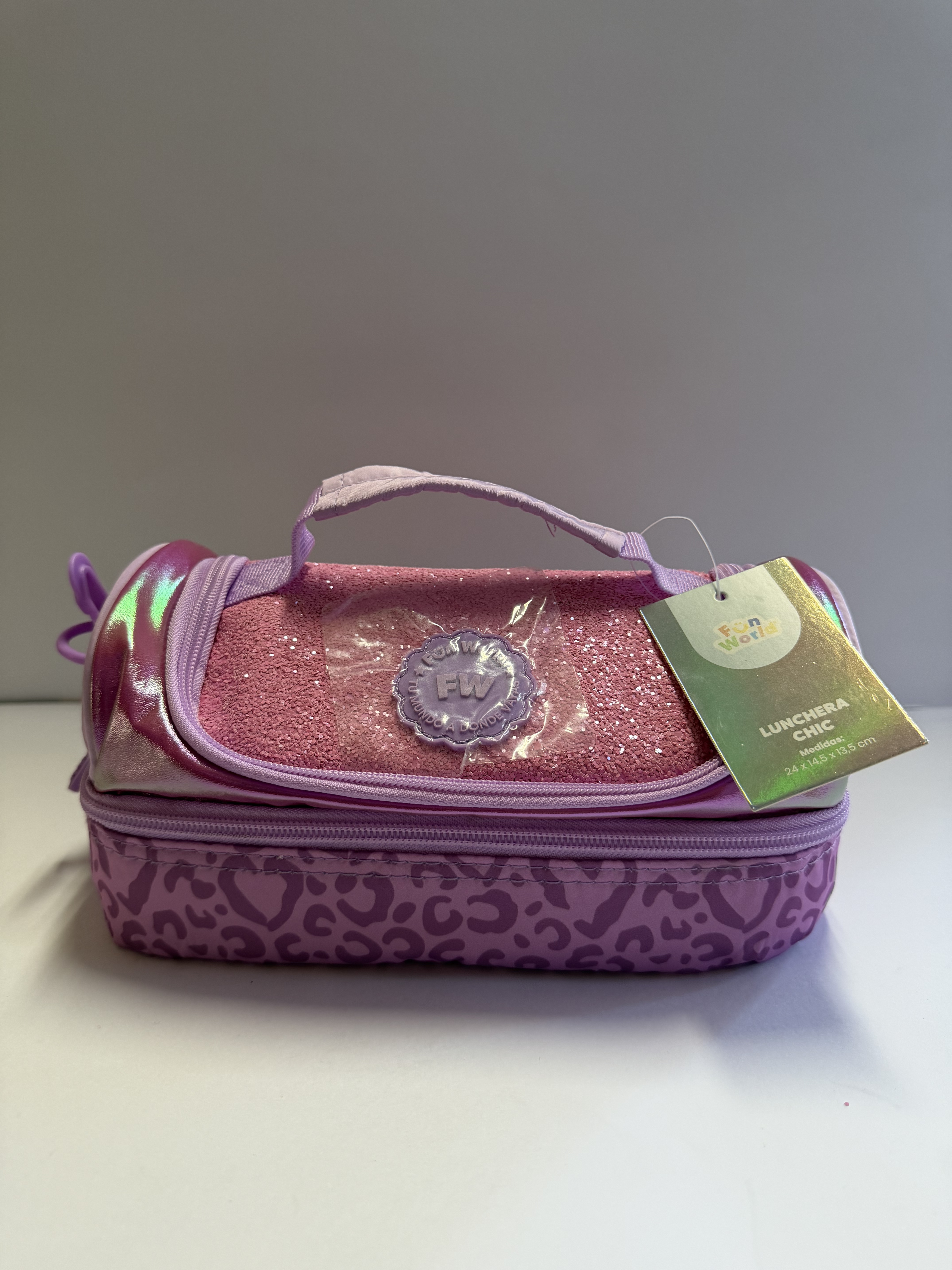 Neceser Rosa con Brillo