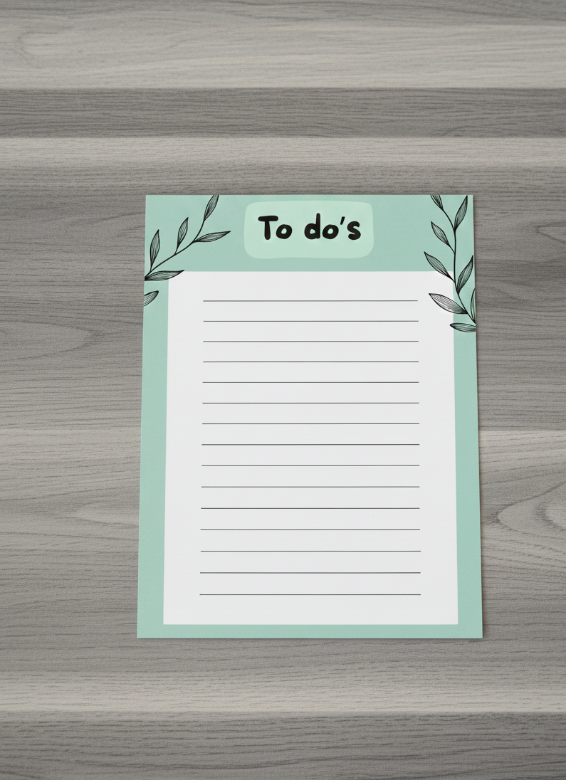 digitale To do Listen - 3er Set (A5)