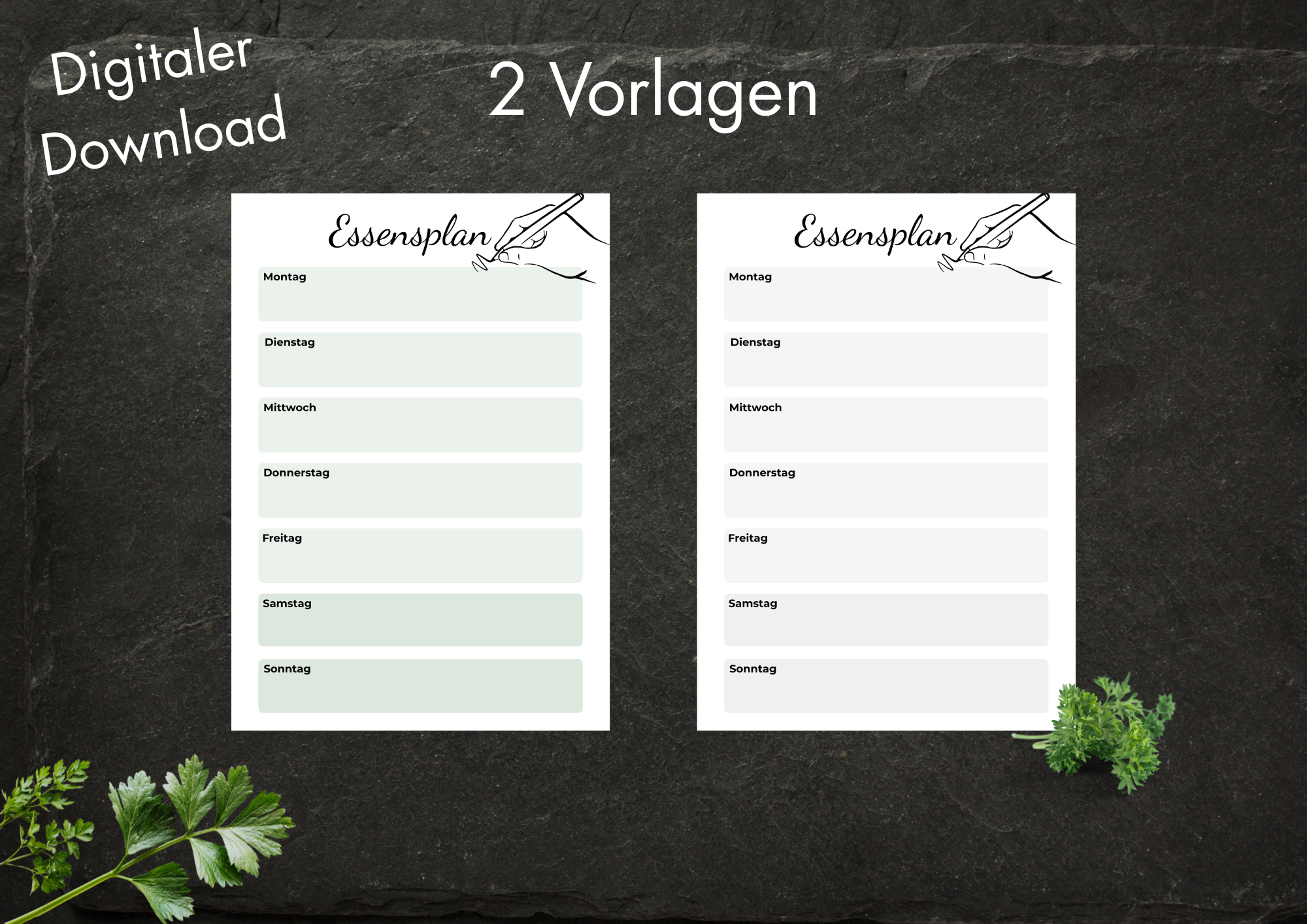 Digitaler Essensplaner