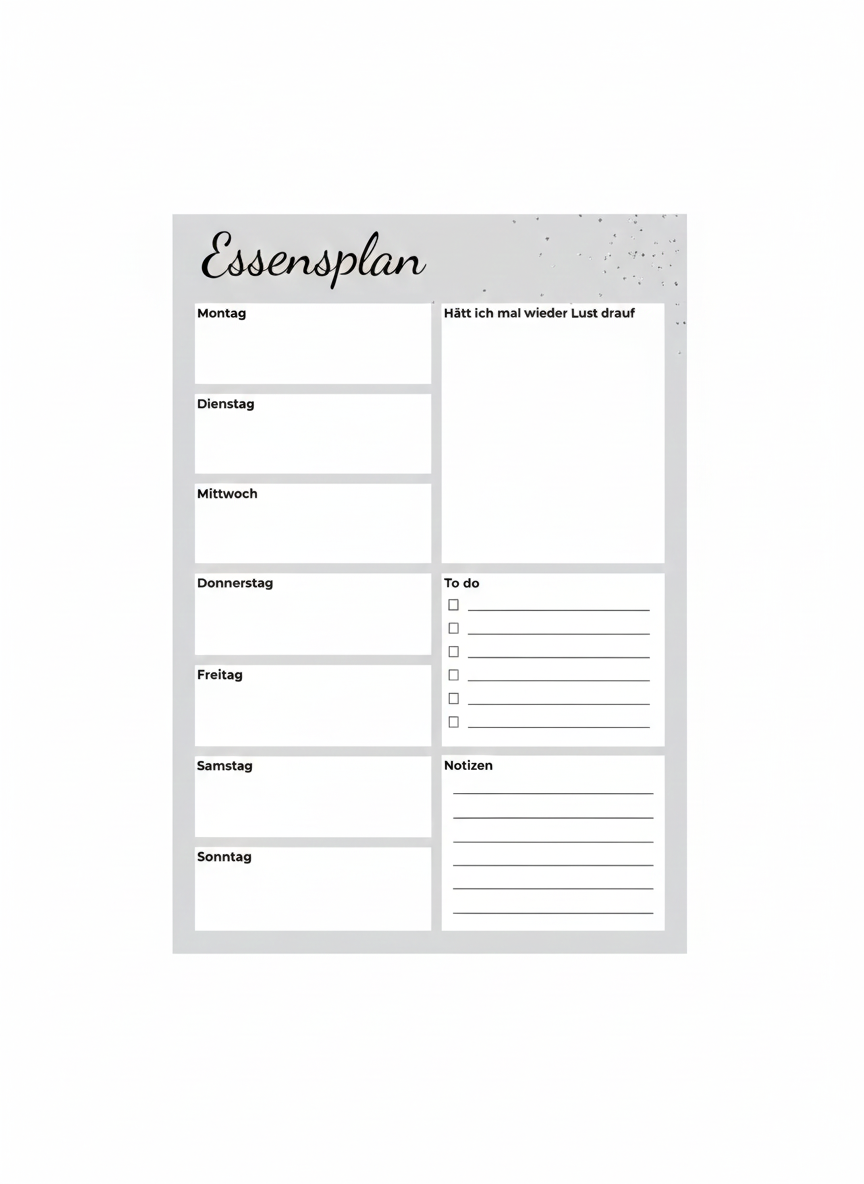 Essensplan