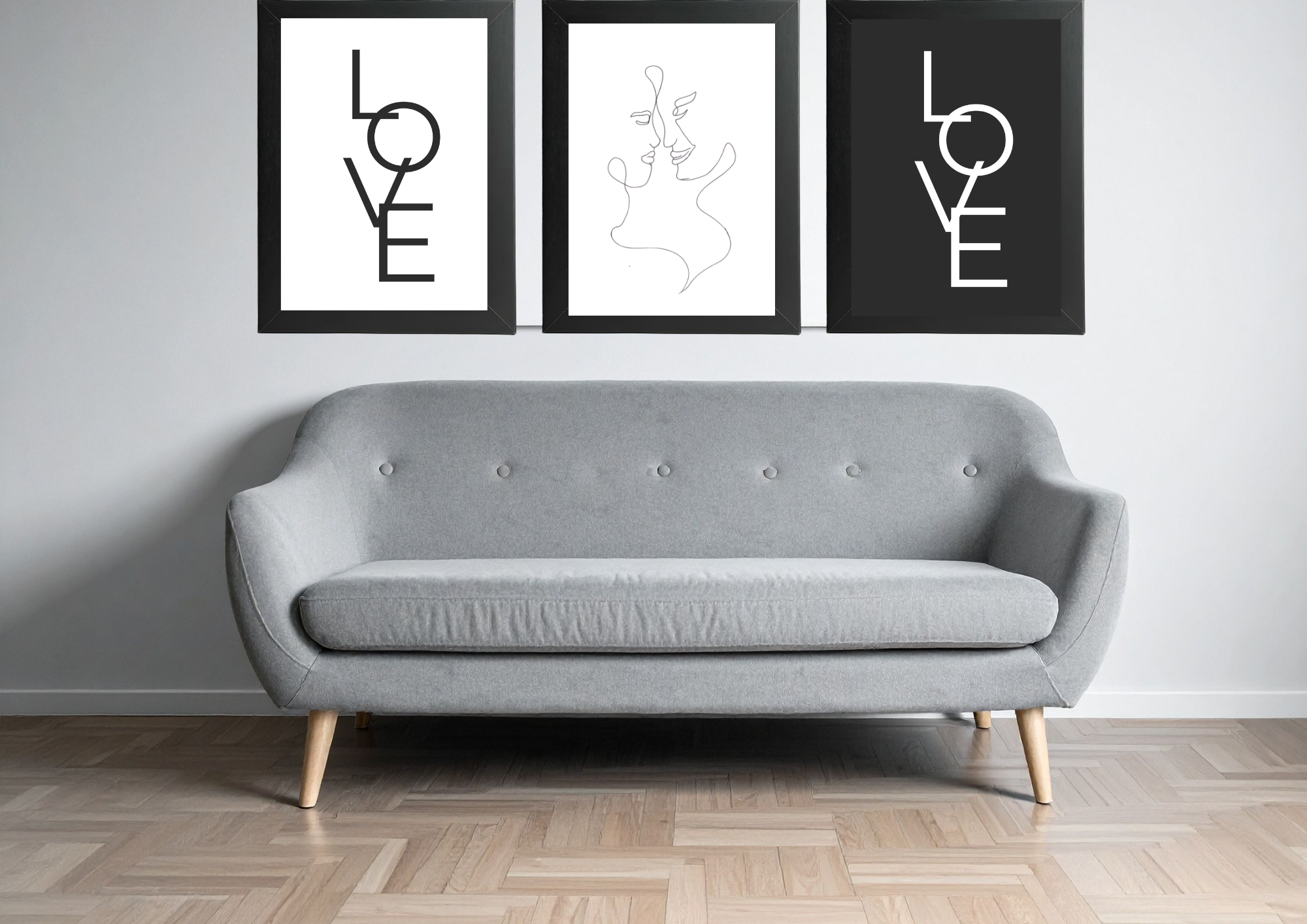 Digitales Wandbilder-Set 