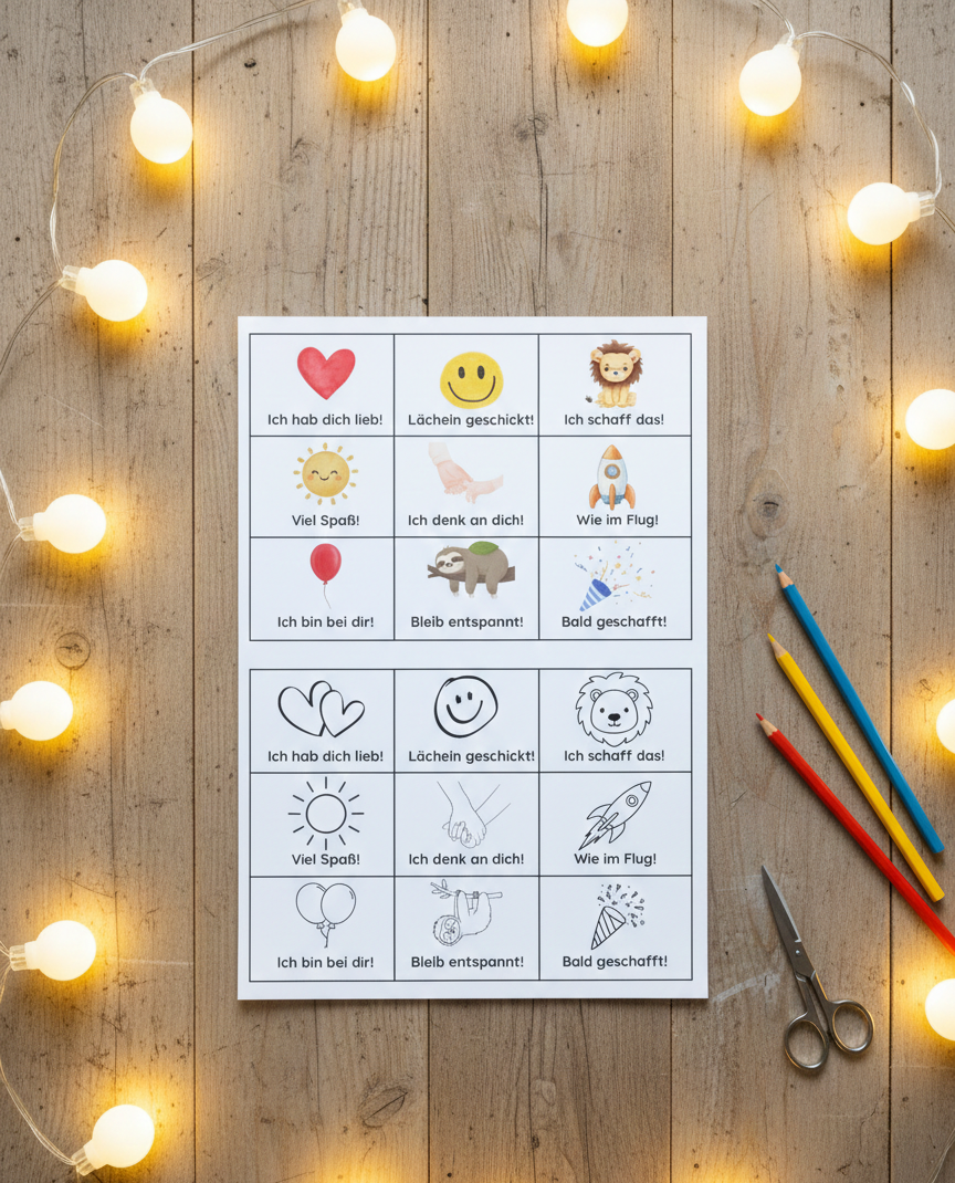 Digitale Motivationskarten Kindergarten/Schule