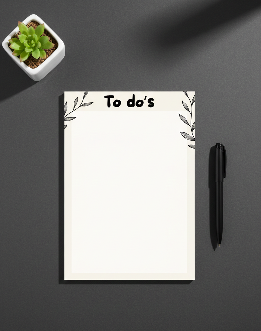 digitale To do Listen - 3er Set  (A6)