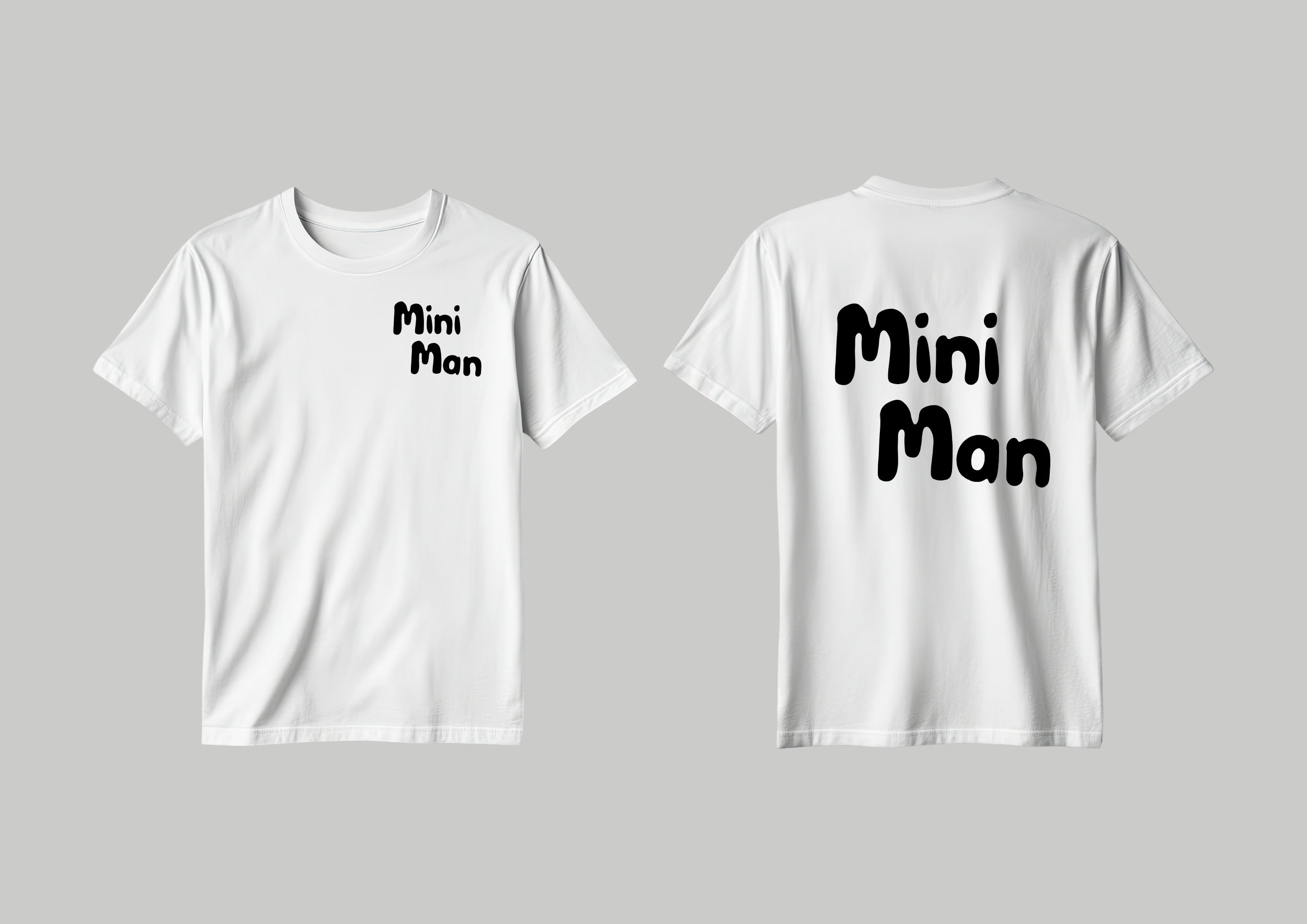 Bügelbild "Mini Man"