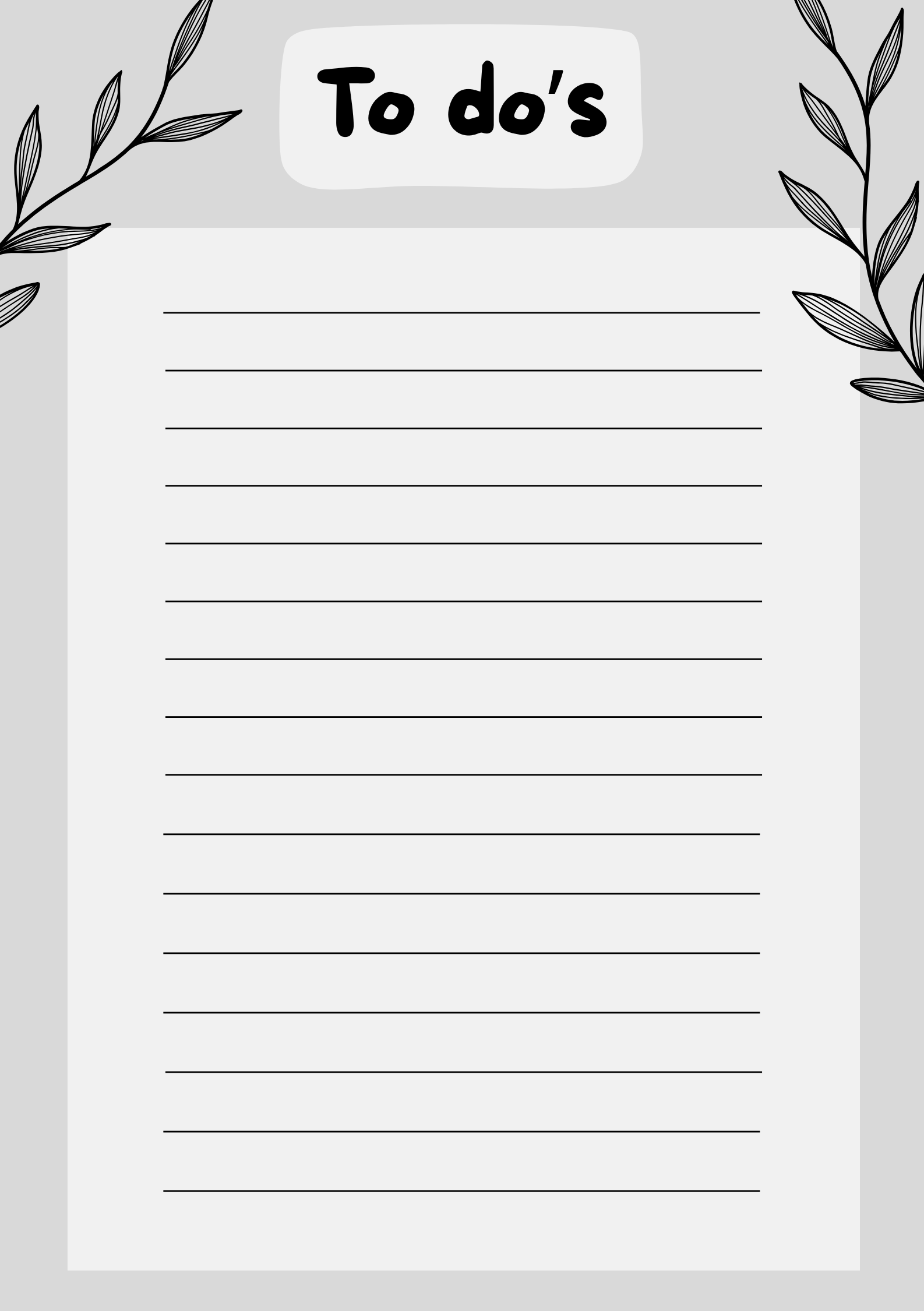 To do Listen - 3er Set (A5)