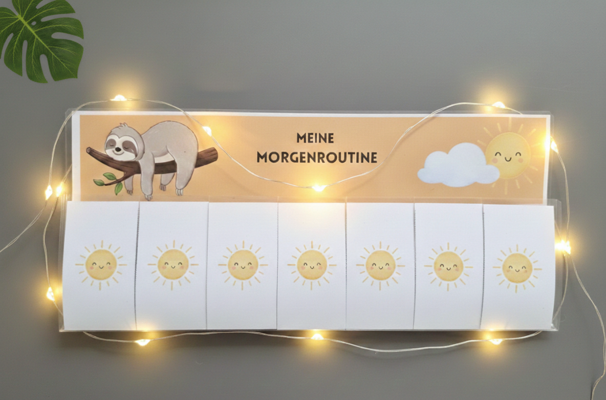 Routineplan Kinder - morgens und abends